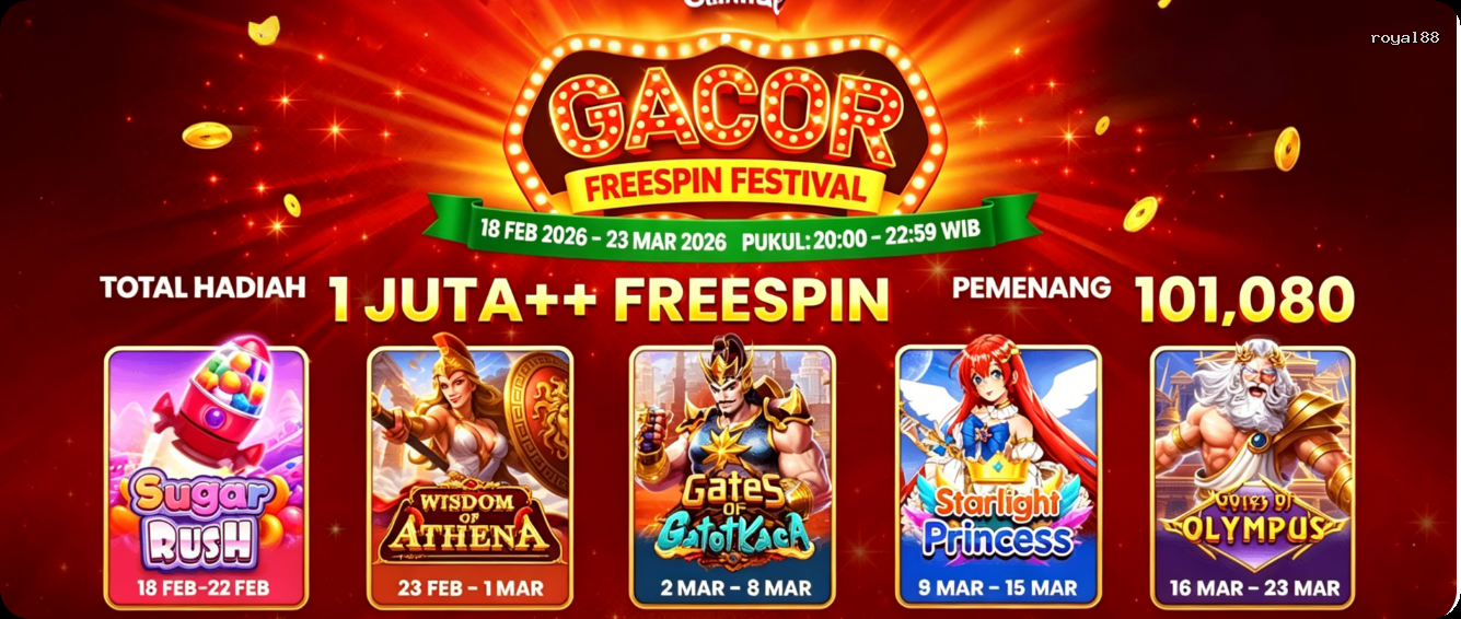 Login royal88 Sekarang Bonus Melimpah